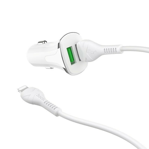 Car charger “Z31 Universe” double port QC3.0 set with cable